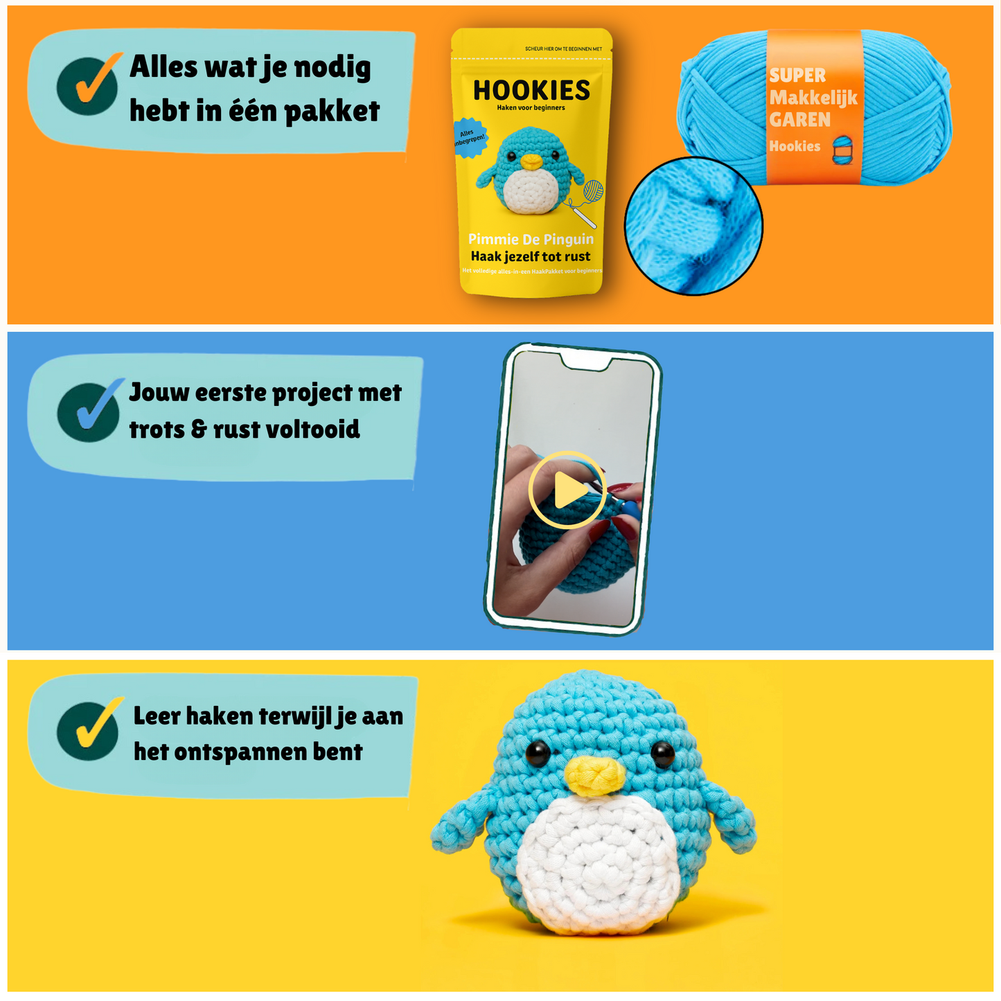 2+1 Gratis Beginners Kit